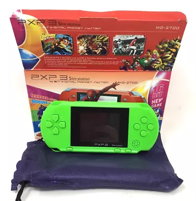 PXP 3 Slim Station 16 Bit Portable Handheld Game Emulator With TV Connector • £19.99