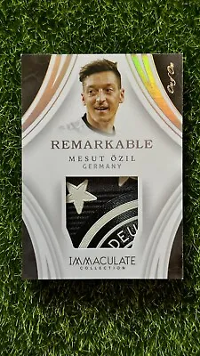 2017 Immaculate MESUT OZIL Remarkable Logo Patch 1of1 #1/1 Germany Arsenal • $699.99