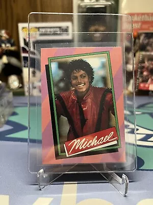 1984 Topps Series 1 Micheal Jackson #32 Card Thriller “Rookie” • $49.99