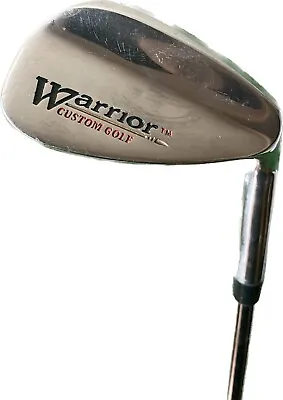 $22.49 • Buy Warrior Custom Golf 56* Sand Wedge Steel Shaft Wedge Flex RH 35.5”L