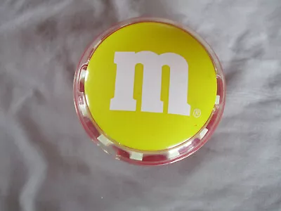 Power Candy M&M Dispenser  Rare Yellow Color • $16