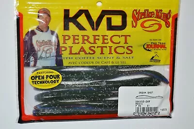 Strike King KVD Perfect Plastics Coffee Scent Dream Drop Shot 5  Magic • $4.75