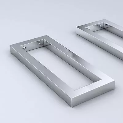 Bathroom Basin Sink Shelf Bracket Stainless Steel Wall Hung Rectangle 500x150mm • £67.90