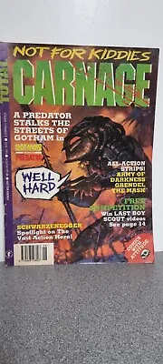 Total Carnage Magazine June 1993 (Predator Front Cover) Dark Horse • £2.50