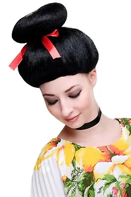 £8.83 • Buy Carnival Wig Geisha Asia Japan Cosplay China Girl Black 2120-P103