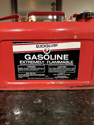 Quicksilver 3 Gallon Gas Tank • $39.99