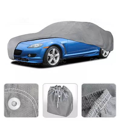 Car Cover For Mazda RX-8 04-11 Outdoor Breathable Sun Dust Proof Protection • $39.90