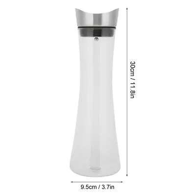 Acrylic Transparent Water Ice Cold Juice Jug Wine Beverage Container Kettle C RE • £20.14