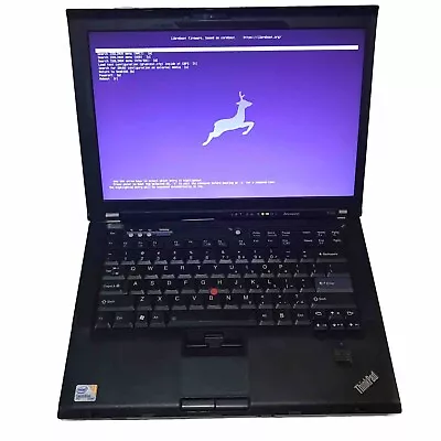 Libreboot Lenovo Thinkpad T400 4GB RAM 500GB HDD No OS • $136.68