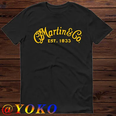 New Shirt Martin & Co Guitar Men's Logo T-shirt USA Size S-5XLMany Color • $26.99