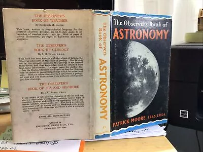 Observers Book Of Astronomy 1965 • £12.99