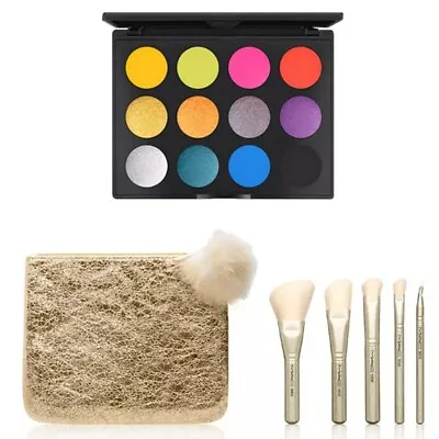 NIBMAC Art Library It's Designer Palette & Snow Ball Advanced Brush Kit • $69.90