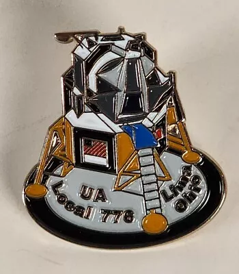 UA PLUMBERS PIPEFITTERS STEAMFITTERS UNION LOCAL Lapel Pin 776 Lima Ohio Lunar  • $79.95