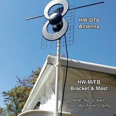 Happy Wanderer Digital-8 Antenna Hw-dt8 Tv Caravan Rv Motorhome Camper Parts • $208