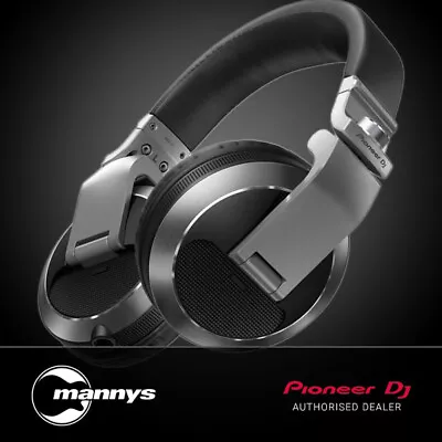 Pioneer HDJX7 Professional Over-Ear DJ Headphones (Silver) • $389