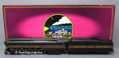 MTH 20-3024-1 O Gauge N&W J-Class 4-8-4 Steam Locomotive & Tender #611 W/PS1 LN • $770.99