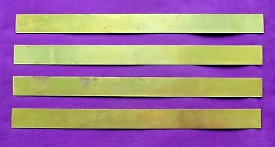 Letterpress Printing ADANA 4 X 12  DOTTED BRASS RULES Strips Type High No.317 • £4