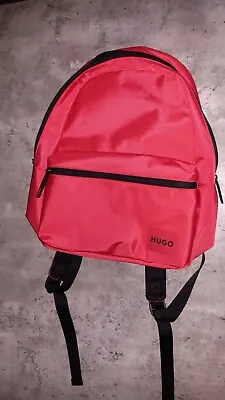 £49.99 • Buy Hugo Boss Back Pack - Red BNWT