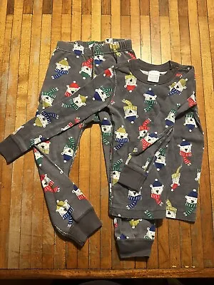 Hanna Andersson Pajamas 100cm 4t Winter Polar Bear Theme Holiday • $22