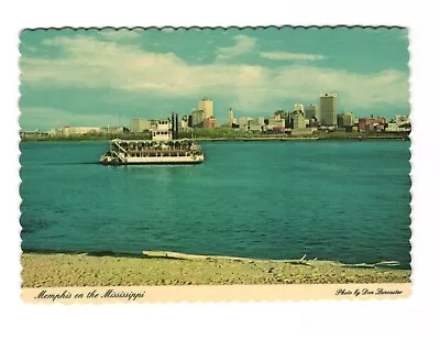 Memphis On The Mississippi - Memphis Queen II - Postcard Unposted • $4.95