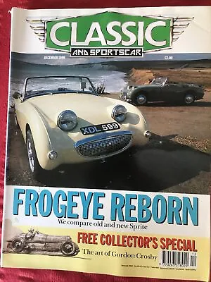 £4 • Buy Classic And Sportscar Magazine December 1990 Frogeye Sprint Sunbeam Rapier 1-5
