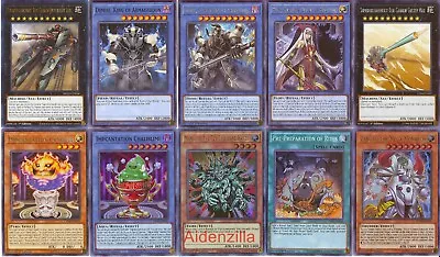 Yugioh Demise & Ruin Ritual Deck - Supreme King Armageddon Impcantation Zaborg • $45