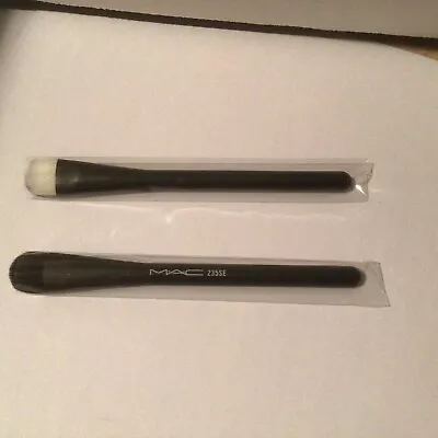 2x Mac Makeup Brush 235 Se Double Sided Wrapped • $15