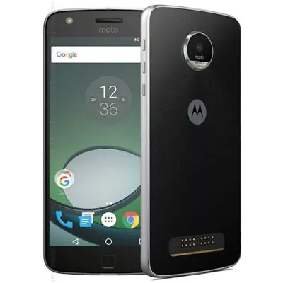 Motorola Moto Z Play Droid XT1635-01 Verizon Unlocked 32GB Black C Medium Burn • $44.99