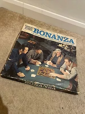 Vintage Waddingtons 1965 BONANZA Michigan Rummy Card Game Good Condition • £20