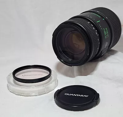 Quantaray Tech-10 MX AF 70-300mm F/4.0-5.6 Lens & PL Filter • $25