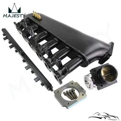 For BMW E30 M20 320i / 325i 87-91 Intake Manifold W/Throttle Body Fuel Rail BK • $385.57