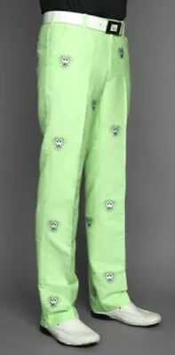 RARE Limited Edition Loudmouth John Daly Lion Logo Golf Pants Mens 36 X 32 Large • $249.99