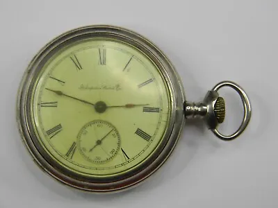 Vintage 1881 Hampden St Clair Bros 18s Private Label Mens Pocket Watch - Repair • $69