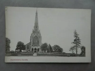 £4 • Buy Snettisham Church  Vintage Matt  Postcard  Norfolk 