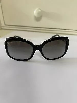 Bvlgari Womens Sunglasses - BV8055b  - Very Good Condition -Black With Diamentes • $80