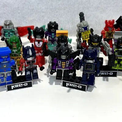 KRE-O Transformers Huge Lot (25) Micro Changers Series 3 Prime Soundwave • $79.97