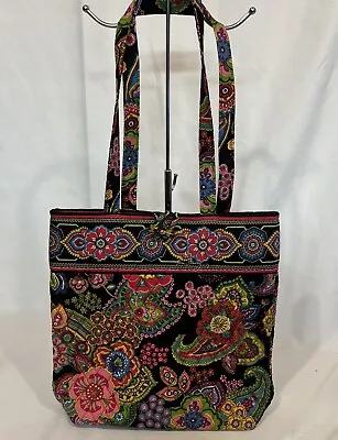 Vera Bradley RARE Symphony In Hue Shoulder Toggle Tote Bag NEW Without Tags! • $79.50