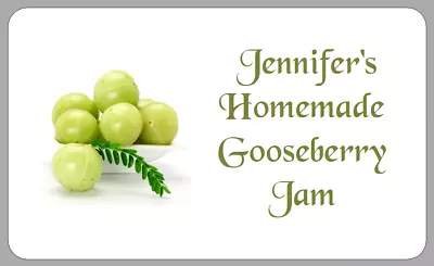 Personalised Jam Pot Jar Labels Homemade Preserves Stickers Various Fruit Photos • £2.70