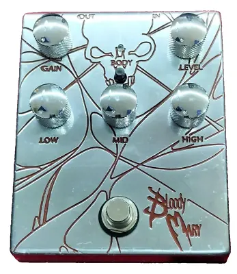T-REX Bloody Mary Overdrive Distortion Guitar Effect Pedal W/Box Used From Japan • $161.49