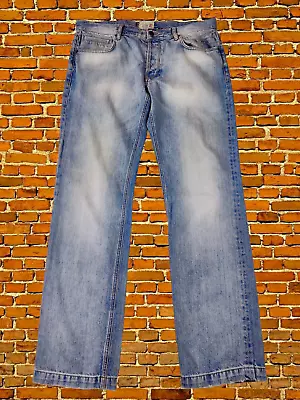 Mens Vintage D&g Dolce & Gabbana W36 L34 Blue Denim Regular Straight Leg Jeans • $62.16