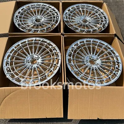 20  New Chrome Wheels Rims Fits For Maserati Ghibli 20x8.5 20x10.5 Set Of 4 • $1499