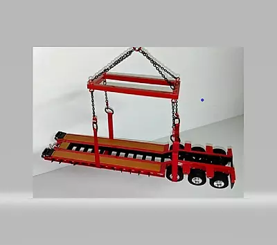 Crane Lifting Frame Set W/Straps In Authentic Manitowoc Red 1/50 1/48th • $34.95