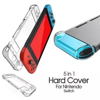 Hard Case Cover Transparent Clear Shockproof Protective For Nintendo Switch OLED • $15.99