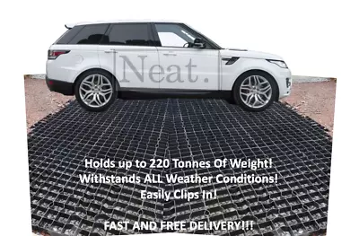 £29.85 • Buy 12 X Gravel/Grass Grid Paver Base Greenhouse Deck Path Turf Lawn Shed Garden