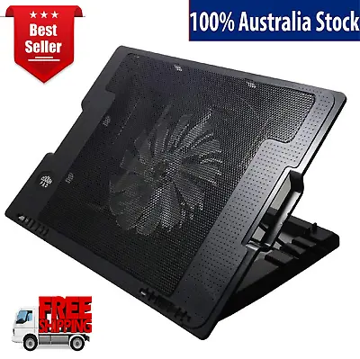 Portable Gaming Laptop Cooling Pad USB Ports Computer USB Fan Stand Cooler Table • $22.99