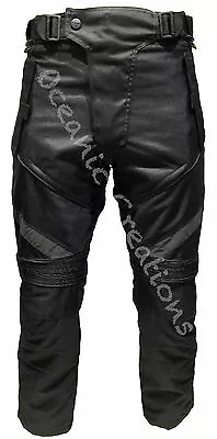 £39.95 • Buy Black Grey Green Camo CE Armoured Motorbike Waterproof Motorcycle Trousers Pants