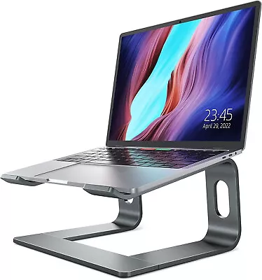 Laptop Stand For Desk Detachable Aluminum Laptop Riser For Desk Ergonomic Lapt • £14.99