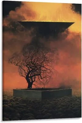ZDZISLAW BEKSINSKI Untitled (1976) Canvas Art Poster And Wall Art Picture • $39.90