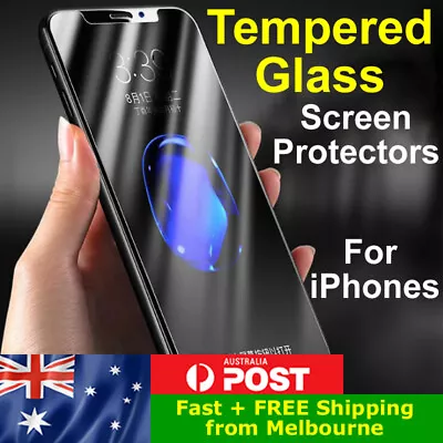 $3.25 • Buy TEMPERED GLASS Screen Protector IPhone 6s Plus 7 8 X XS XR 11 12 Pro Max Mini 