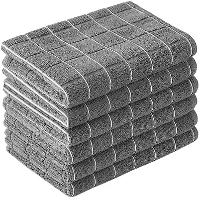 Vnoss Microfiber Kitchen Towels Super Soft Absorbent And Lint Free Dish Towels • $13.83